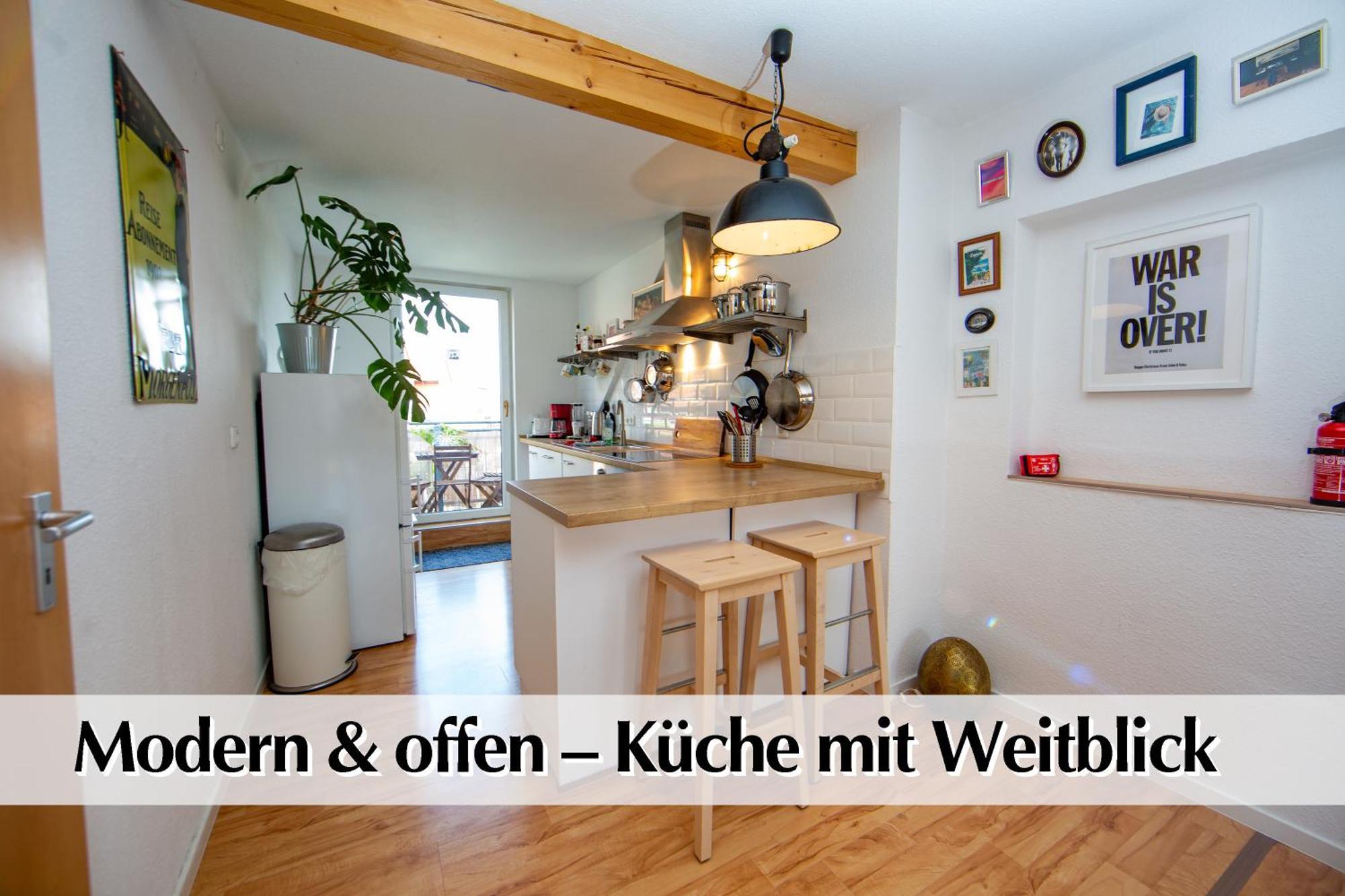 Helles 80M2 Maisonette-Loft Mit Balkon, Kingsize Bett, Smart-Tv, Etc 埃尔福特 外观 照片
